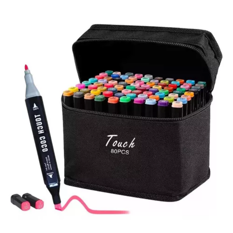 Set de marcadores 80 pcs pd-60