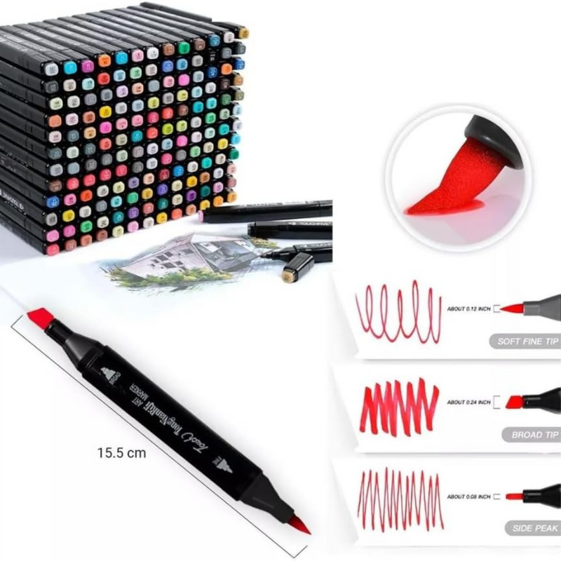 Set de marcadores 80 pcs pd-60